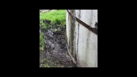 leaking concrete water tank repair process - this video shows how to repair leaking tanks.