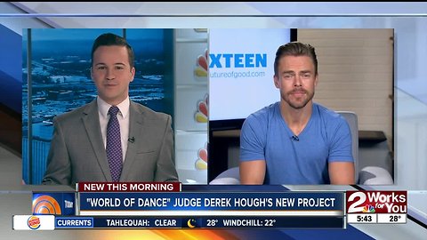 Derek Hough talks about his new project