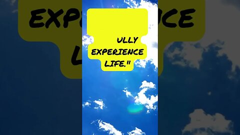 "Wealth is the ability to fully experience life." "- Henry David Thoreau"