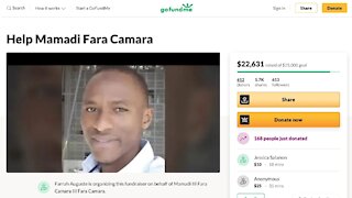 Plus de 22 000 $ ont été amassés pour Mamadi Camara et ça continue d'augmenter