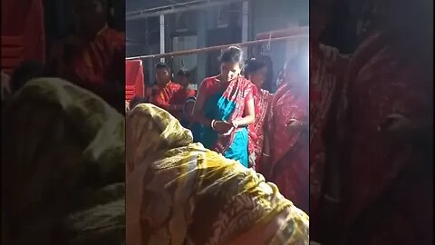 wedding #bou boron #bor boron #flute #nach #বউ বরন #shorts #trending #dhak #biye barir nach