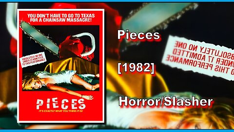 Pieces/Mil Gritos Tiene La Noche (1982) | HORROR/SLASHER | FULL MOVIE