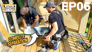 Kitchen Addition & Remodel EP06 | Interior wall demolition and critical flashing details