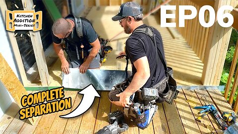 Kitchen Addition & Remodel EP06 | Interior wall demolition and critical flashing details