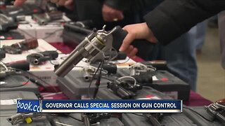 Gov. Evers calls for a special session on gun control