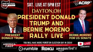 President Donald Trump & Bernie Moreno Dayton Rally 4pm