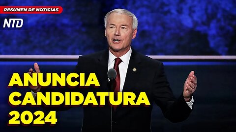 Asa Hutchinson se postula a presidente; Abogado de Trump comenta sobre caso | NTD