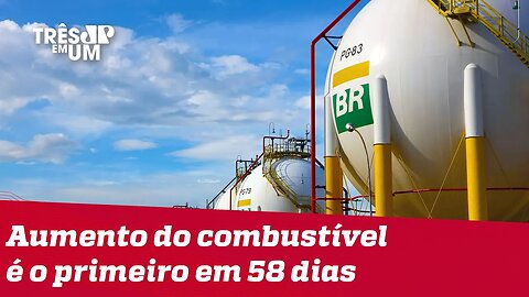 Petrobras anuncia reajustes nos preços da gasolina e gás de cozinha