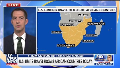 Sen Cotton: Biden’s Travel Ban Reflects The Incompetence Of This Administration