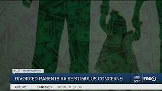 Divorced parents raise concerns over stimulus funds
