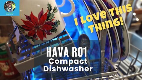 Introducing the HAVA R01 Compact Portable Dishwasher in Action with Loud & Local