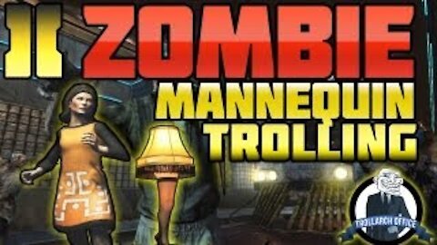 BO2 - "Zombies Mannequin Troll" MUST WATCH!! (Black Ops 2 Zombie Tranzit Mode)