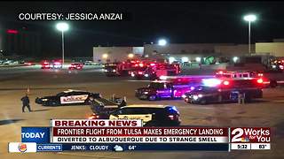 Tulsa flight makes emergency landing after smoke in plane