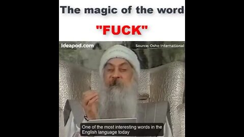 The magic of the word Fuck