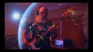 Rush - Tom Sawyer - Bass Guitar Cover Play Along Lyrics Video