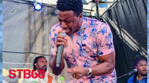 Romaine Virgo, Noah Powa, Richie Spice and friends vibing at Vp Records Anniversary