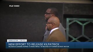 New effort underway to release former Detroit Mayor Kwame Kilpatrick