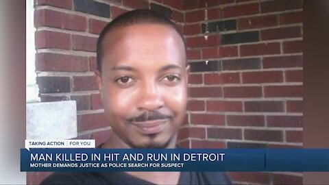 Man killed in hit-and-run in Detroit on Christmas Eve