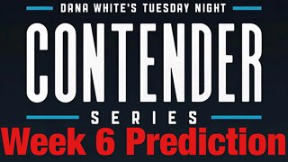 DWCS 2022 Week 6 Full Card Prediction And Confident Picks