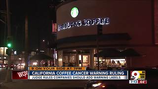 California coffee cancer warning ruling