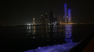 Dubai Harbour beautiful Night Scenes