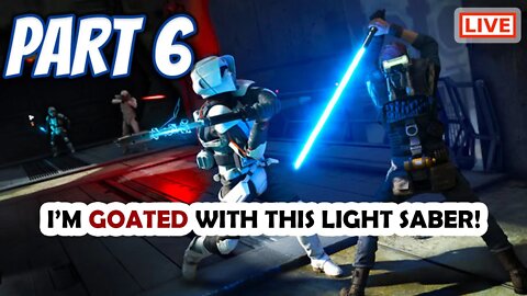 STAR WARS Jedi: Fallen Order PC Playthrough Part 06: I'm GOATED With This Light Saber!