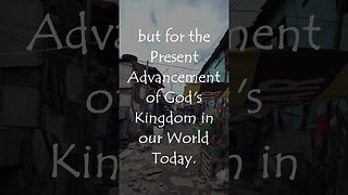 Live a Kingdom Life (NOT NOW, but when Jesus comes!)