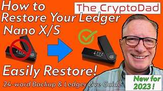 Easily Restore Your Ledger Nano S/X: Wallet Recovery 24-word Backup & Ledger Live Guide
