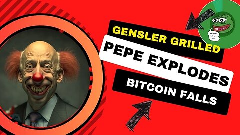 SEC Chair Gensler Grilled on The Hill Over Crypto Regulations While Meme Coin PEPE Explodes - BTC TA