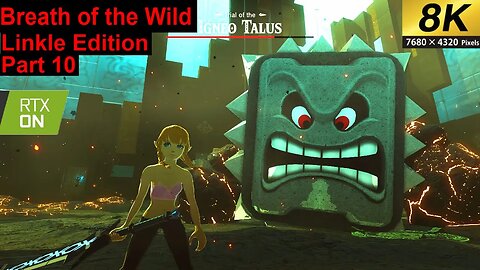 Breath of the wild Linkle edition Part 10 Trial Of The Sword floor 3 (rtx, 8k) Heavily modded