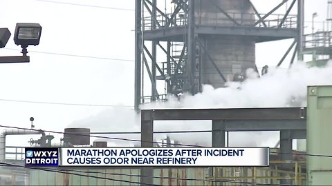 Marathon apologizes after incident causes odor near refinery