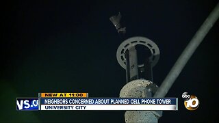 Neighbors concerned about planned cell phone tower