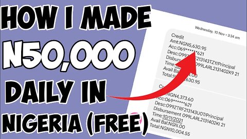 How I made 50,000 naira Daily in Nigeria with one site ( make money online in 2023 )
