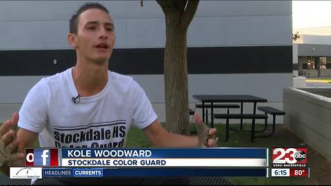 Stockdale High School Color Guard gears up for promising year