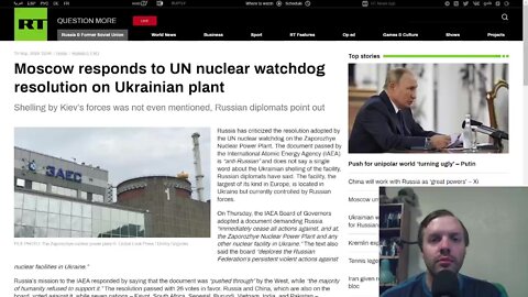 Moscow responds to UN nuclear watchdog resolution on Ukrainian plant