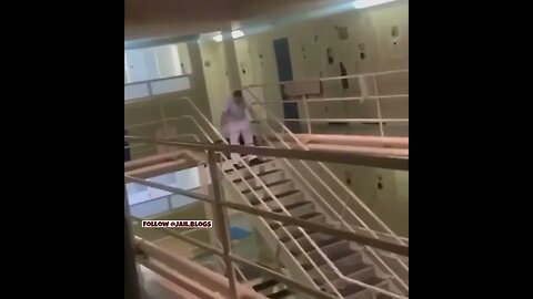 UK Prisoner sliding downstairs #shorts