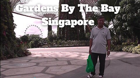 Gardens By The Bay Singapore With Papa and Sister