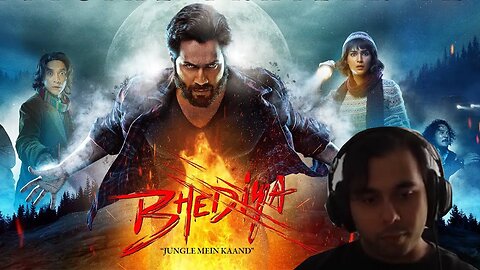 Bhediya: Official Trailer | Varun Dhawan | Kriti Sanon | Desi REACTION!!