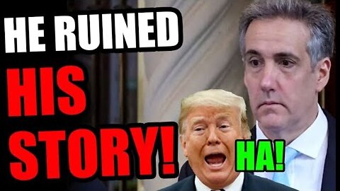 MICHAEL COHEN TRIPPED UP IN COURT BY TRUMP'S LEGAL TEAM! IT'S OVER.