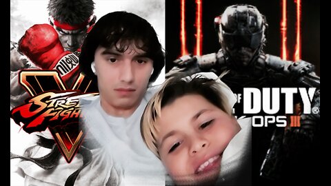Playing Video Games With A Very Special Guest (Street Fighter & Call Of Duty)