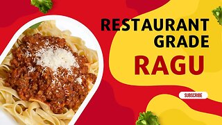 Ragu Revelation: Master the Art of Homemade Italian Pasta Sauce! #COOKING #RAGU #YOFOODIES