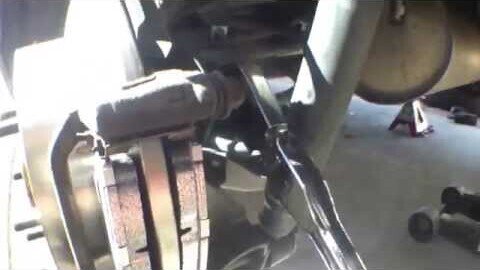 [EASY] rear brake pad REPLACEMENT Toyota Sienna √ Fix it Angel