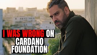 I Was Wrong About Cardano Foundation - ADA to $6.60?