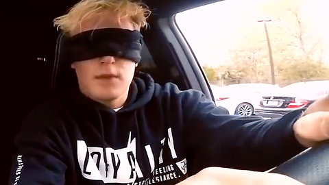 Jake Paul's “Bird Box Challenge” Video REMOVED From Youtube After He Drives Car BLINDFOLDED!