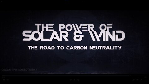 THE POWER OF SOLAR & WIND - THE ROAD TO CARBON NEUTRALITY