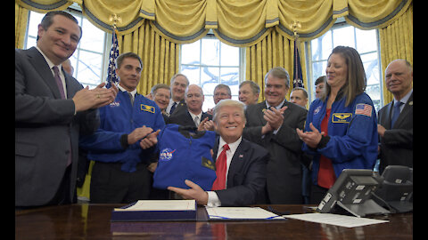 Trump Launches NASA Advance Space Exploration Program