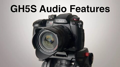 Panasonic GH5S - 2 New Audio Features