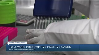 AZDHS confirms two more presumptive positive COVID-19 cases in Pinal County