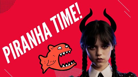 Wednesday (2022) - The FIRST and one of the BEST scenes | Piranha Time!