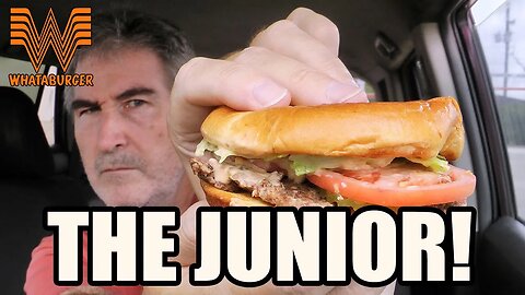 Whataburger Jr Review: The Best Tiny Burger You'll Ever Eat? 🍔 😮